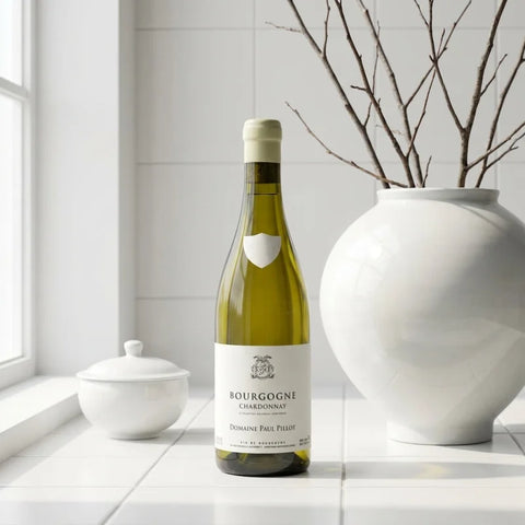 AI wine scene - 폴 피요 부르고뉴 샤르도네 2023