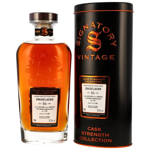 시그나토리 크라이겔라키 16년 2009 빈티지 퍼스트 필 마데이라 혹쉐드 피니쉬 - whisky