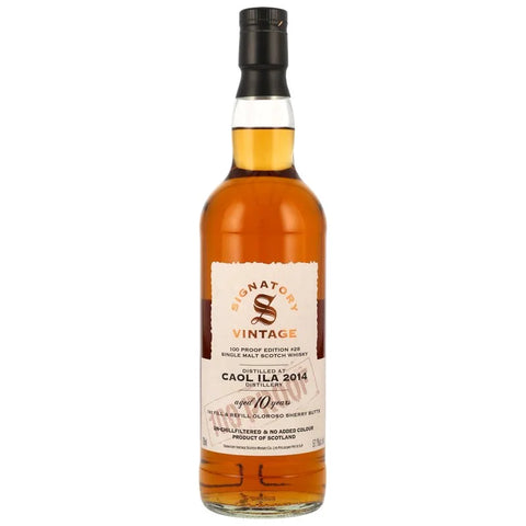 시그나토리 쿨 일라 2014 10년 100 프루프 Edition #28 - whisky
