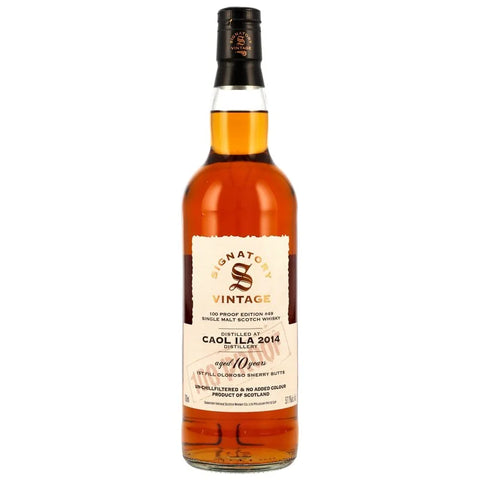 시그나토리 쿨일라 2014 빈티지 10년 프루프 에디션 #49 - whisky