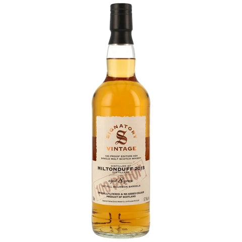 시그나토리 밀턴더프 2015 8년 프루프 에디션 #24 - whisky