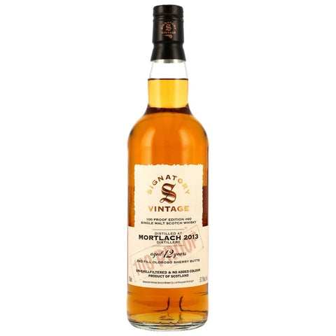 시그나토리 몰트락 12년 100 프루프 에디션 #60 - whisky