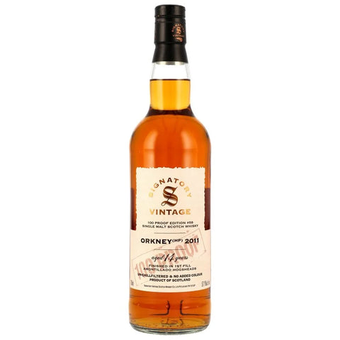 시그나토리 오크니 14년 아몬티야도 피니시 100 프루프 에디션 #58 - whisky