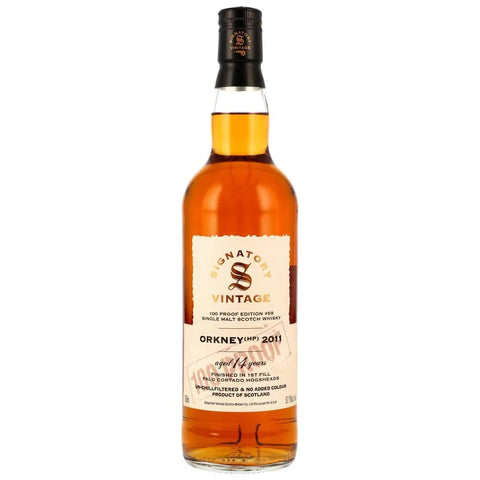시그나토리 오크니 14년 팔로 코르타도 피니시 100 프루프 에디션 #59 - whisky