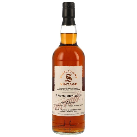 시그나토리 스페이사이드(M) 2011 빈티지13년 프루프 에디션 #25 - whisky