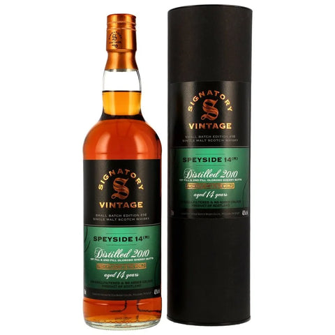 시그나토리 시크릿 스페이사이드(M) 2010빈티지 14년 스몰 배치 에디션 no.16 - whisky