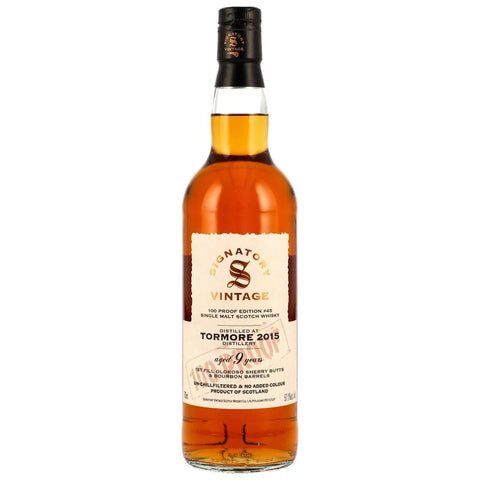 시그나토리 토모어 2015 빈티지 9년 프루프 에디션 #45 - whisky