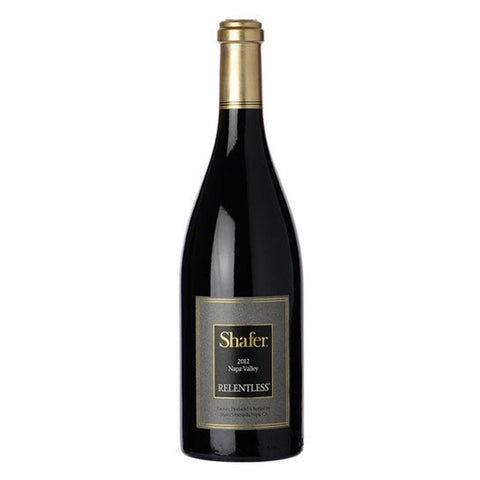 Shafer Vineyards Relentless Napa Valley 2012 wine
